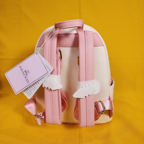 Loungefly Disney Princess & Sidekicks Floral Portraits Mini Backpack NEW - Picture 10 of 16